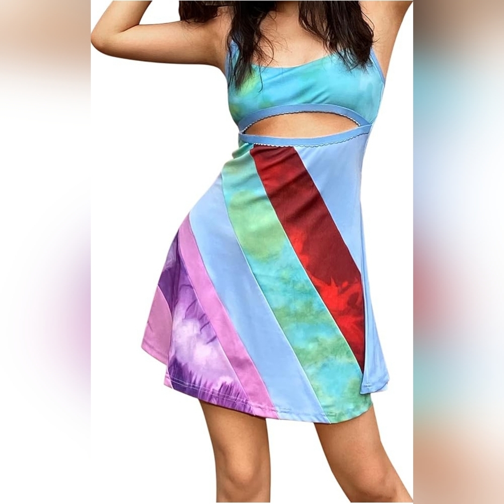 Y2K 13 going on 30 Cutout Dress